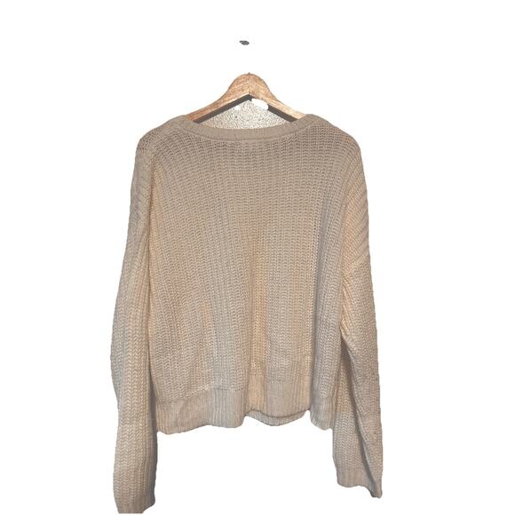 LA Hearts Cable Knit Sweater Womens Sz M Chunky Fisherman Fall Rory‎ Gilmore - Picture 2 of 6